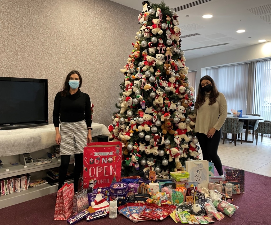 Ballards staff deliver gifts to Birmingham Children's Hospital